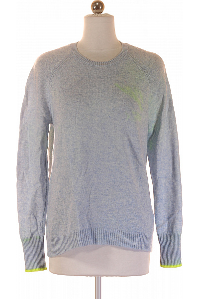 Brodie Cashmere Dámský Svetr Kašmírový Modrý Vel. S
