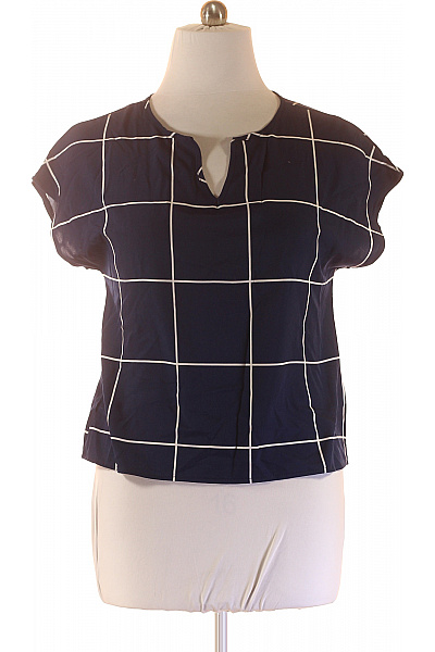 Vzorovaná  Halenka Modrá Shein Vel. L | shein | obrázek 2