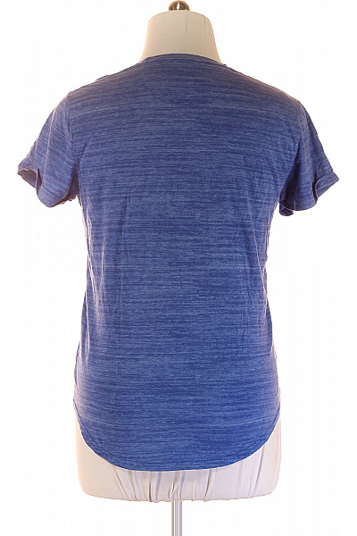 Hollister Pánské Tričko Modré Second hand | Hollister | obrázek 3