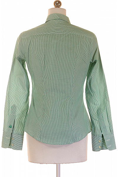 Vzorovaná Dámská Košile Zelená Vel. XS | Unimoda | obrázek 3