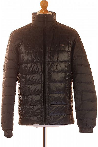 Hugo Boss Pánská Bunda Černá Second Hand Vel. 48