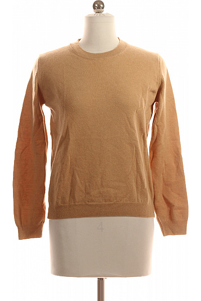 Dámský Pulovr Vlněný Hnědý Vel. S