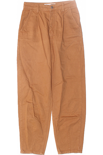 Boyfriend Dámské Džíny Hnědé STRADIVARIUS Vel. 34