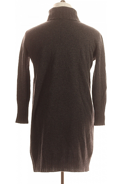 Pletené šaty Kašmírové Šedé Second hand Vel. 44 | Dine'n Dance | obrázek 2