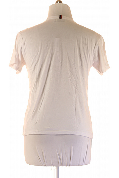 Ben Sherman Pánské Tričko Bílé Second hand Vel. L | ben sherman | obrázek 3