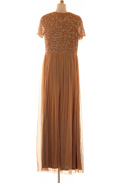  Šaty s Ozdobami Béžové AngelEye Vel. XL | AngelEye | obrázek 2