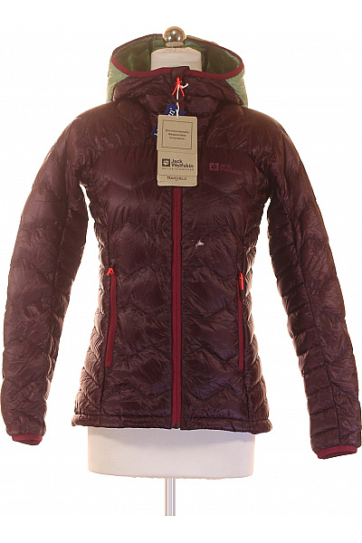 Prošívaná Dámská Bunda Vínová JACK & JONES Vel. XS