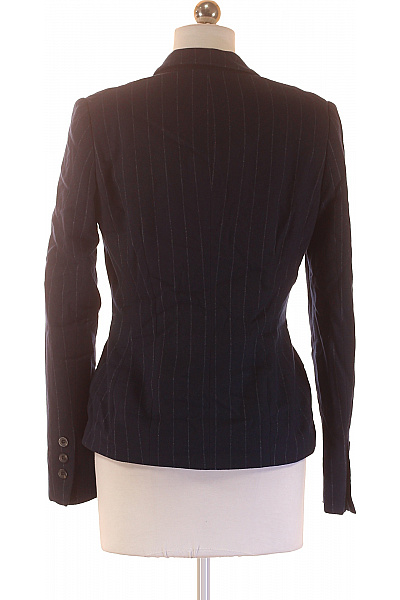 Teplé Dámské Sako Modré Next Second hand Vel. 36 | Next | obrázek 3