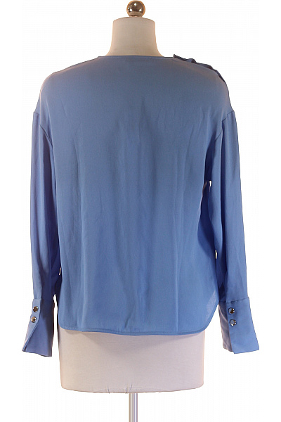 MANGO  Halenka Jednobarevná Modrá Vel. XS | MANGO | obrázek 3