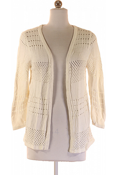 Dámský Svetr Bílý Second hand Vel. S | HM  | obrázek 2