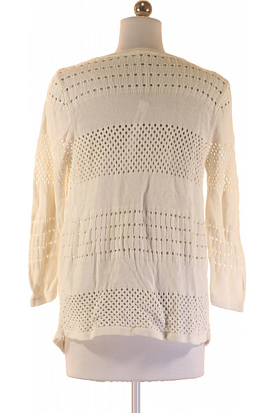 Dámský Svetr Bílý Second hand Vel. S | HM  | obrázek 3