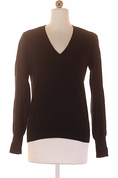 Dámský Svetr Kašmírový Černý Zwillingsherz Vel. XS