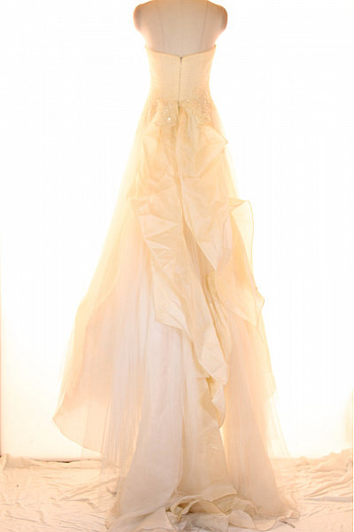 Svatební šaty  Šaty Hedvábné Bílé Vel. 42 | MADE IN ITALY | obrázek 2