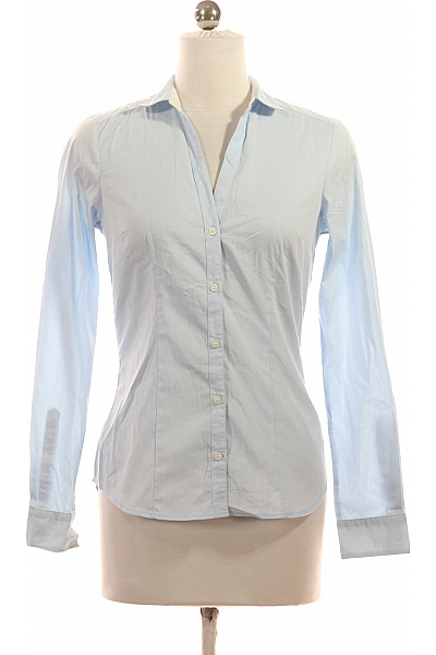 Dámská Košile Modrá Vel. 34 | HM  | obrázek 2