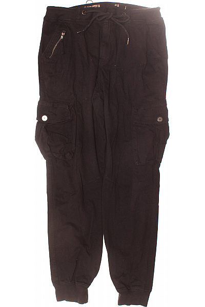 Pánské Kalhoty Černé Vel. 33