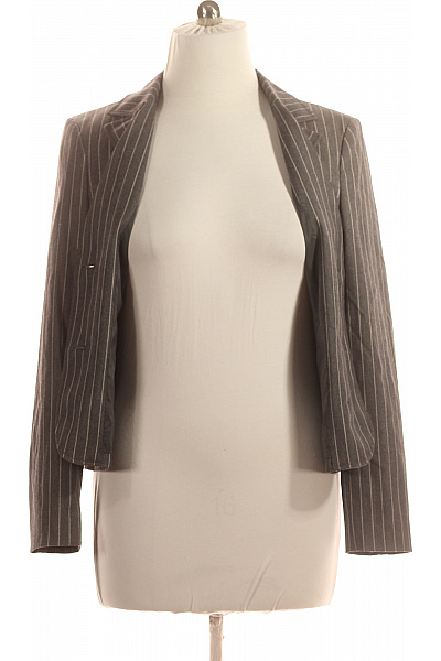 InWear Dámské Sako Vlněné Šedé Second hand Vel. 44 | InWear | obrázek 4