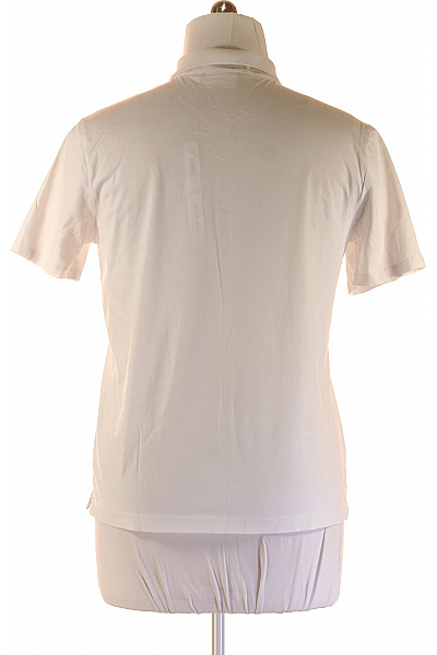 Calvin Klein Pánské Tričko s Límečkem Bílé Vel. L | Calvin Klein | obrázek 3