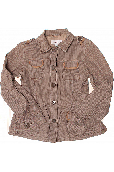 Krátký Dámský Kabát Hnědý Next Vel. 40 | Next | obrázek 2