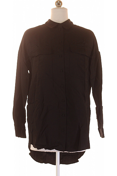 Společenská Dámská Košile Černá SELECTED Second hand Vel. 34 | SELECTED | obrázek 2