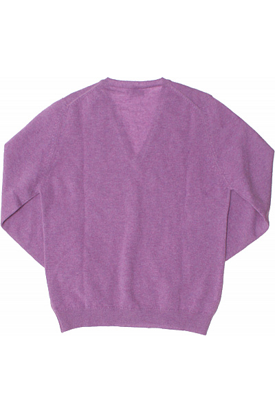 Johnstons Of Elgin Dámský Svetr Vlněný Fialový Vel. M | Johnstons of Elgin | obrázek 3