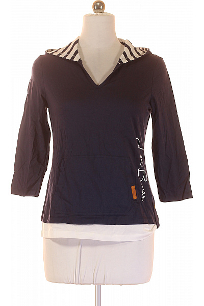 JOHN BANER Dámská Mikina Modrá Second hand Vel. 36/38 | JOHN BANER | obrázek 2