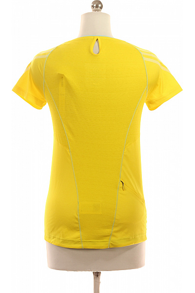 Sportovní Dámské Tričko Žluté ADIDAS | ADIDAS | obrázek 3