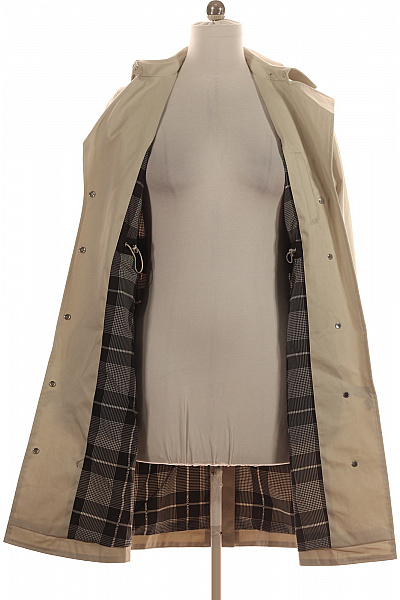 Dámský Trenčkot Bavlněný Šedý Woolrich | Woolrich | obrázek 4