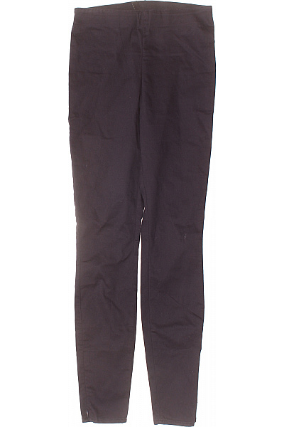 Dámské Kalhoty Modré Second hand Vel. 36 | HM  | obrázek 2