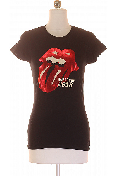 Dámské Tričko Černé Vel. S | STONES | obrázek 2