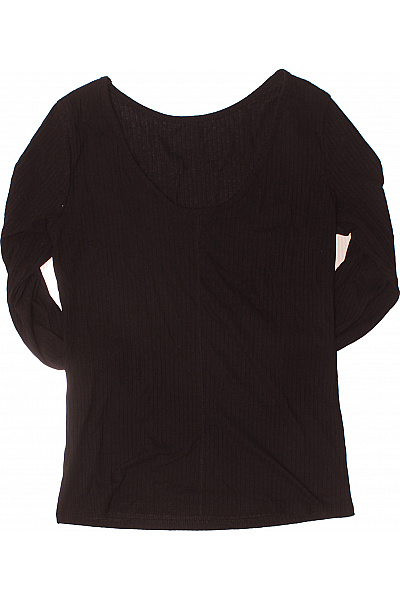 Jednoduché Dámské Tričko Černé Vel. M | Unimoda | obrázek 3