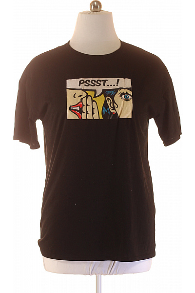 Dámské Tričko Černé Shein Second hand Vel. L | shein | obrázek 2