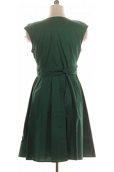 Páskové Šaty Bez Rukávů Bavlněné Zelené Woolrich | Woolrich | obrázek 2