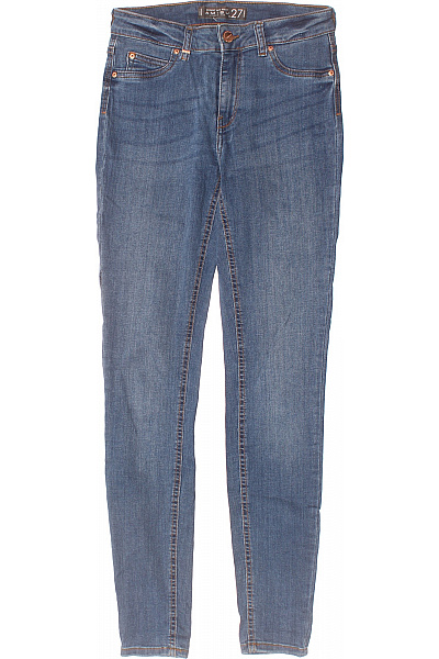 Dámské Džíny Modré Amisu Second Hand Vel. 27