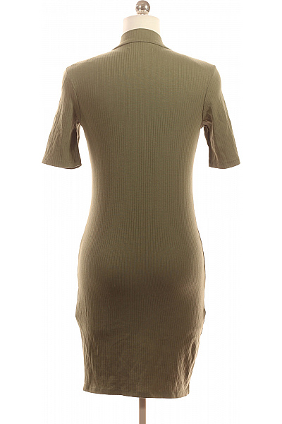 Sinsay Tričkové  Šaty Khaki Vel. S | sinsay | obrázek 3