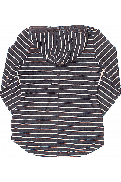 Next Dámská pruhovaná mikina s kapucí a knoflíky přes hlavu Vel. 40 | Next | obrázek 3