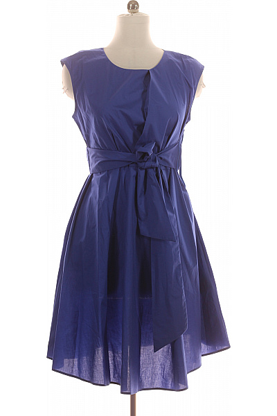 Páskové  Šaty Modré Woolrich Outlet Vel. L