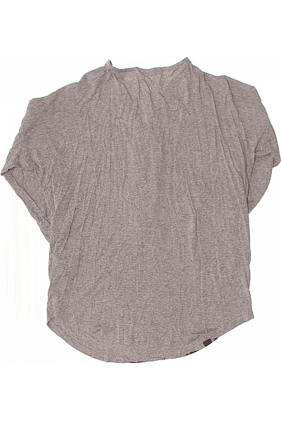 Orsay Dámské šedé tričko oversize se zipem a potiskem ptáků Vel. M | Orsay | obrázek 3