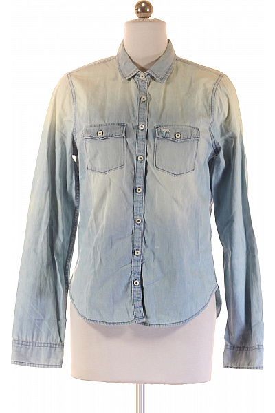 Riflová Dámská Košile Modrá Abercrombie&Fitch Vel. S | Abercrombie&Fitch | obrázek 2