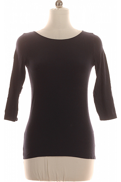 HALLHUBER Jednoduché Dámské Tričko Modré Vel. M | HALLHUBER | obrázek 2