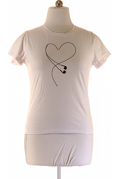 Dámské Tričko Bílé Shein Vel. XL | shein | obrázek 2