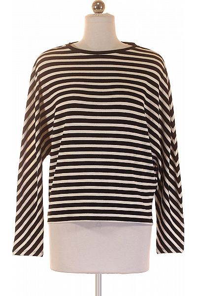 Dámský Svetr Černobílý Second hand Vel. 36 | OPUS | obrázek 2