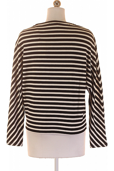 Dámský Svetr Černobílý Second hand Vel. 36 | OPUS | obrázek 3