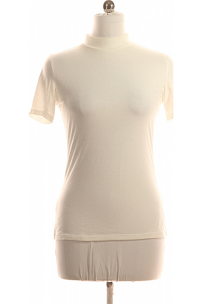 Dámské Tričko Bílý Orsay Second Hand