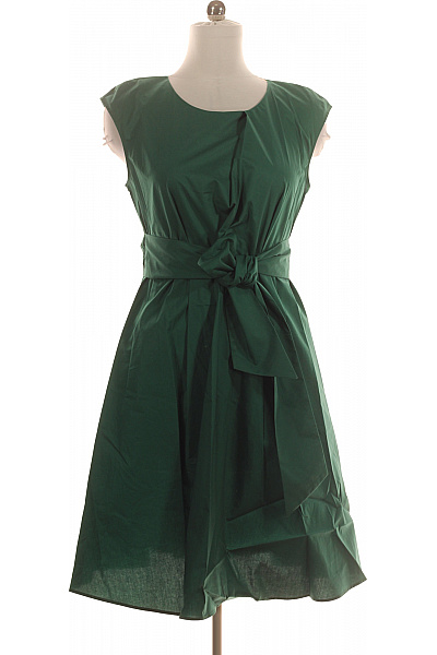 Woolrich Páskové Šaty Bez Rukávů Bavlněné Zelené | Woolrich | obrázek 2