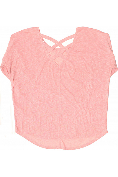 reserved Dámská růžová pletená halenka s 3/4 rukávem a odhalenými zády Vel. M | reserved | obrázek 3