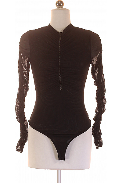 Guess  Halenka Jednobarevná Černá Second hand Vel. S | Guess | obrázek 2