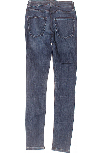 Dámské úzké Modré Vel. 36 | denim | obrázek 2