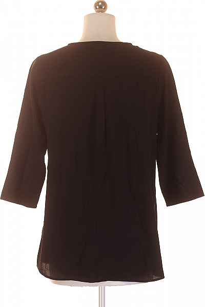  Halenka Jednobarevná Černá Second hand Vel. 36 | Unimoda | obrázek 3