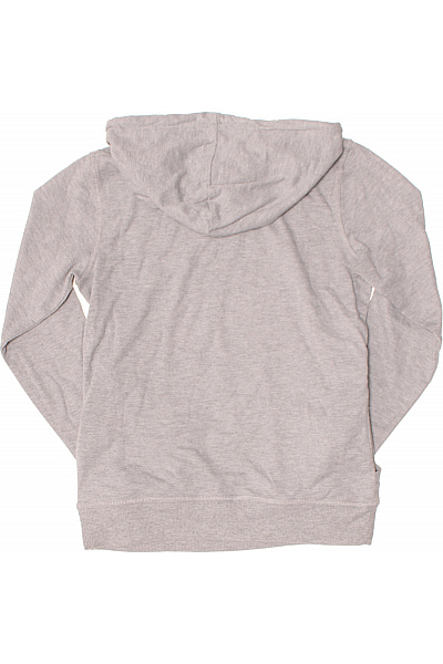 colours of the world Dámská šedá mikina s kapucí a potiskem přes hlavu Velikost 38/40 | colours of the world | obrázek 3