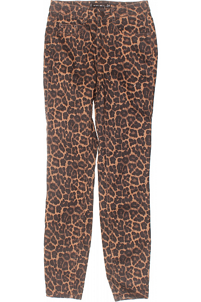 Amisu Dámské Kalhoty Rovné Hnědé Vel. 34 | Amisu | obrázek 2